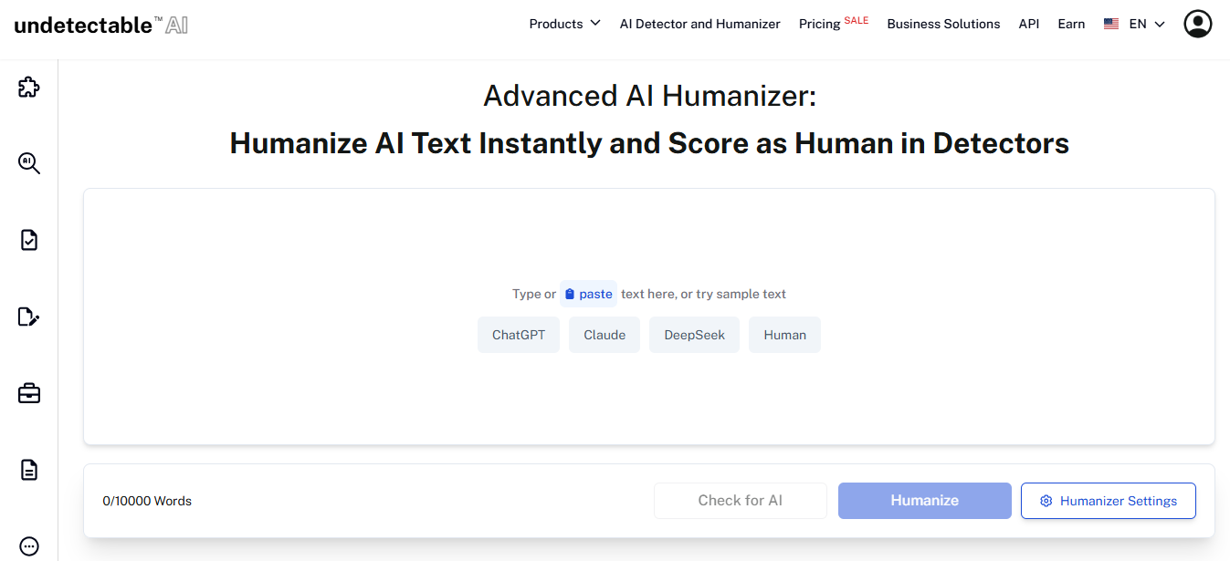 Undetectable AI