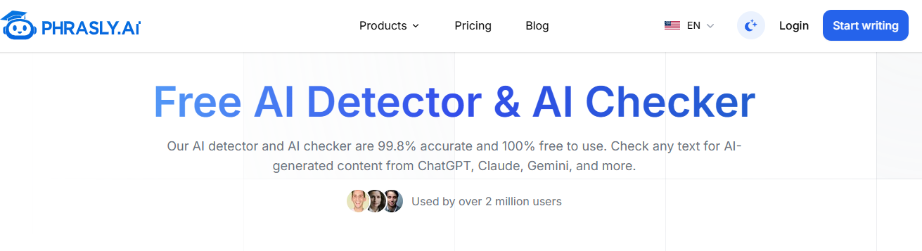 Phrasly AI Checker