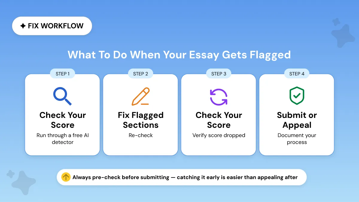 How to Fix AI-Flagged Sections