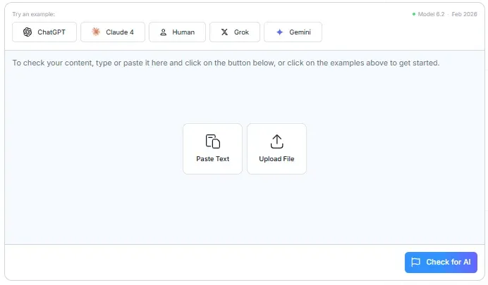 Phrasly AI detector
