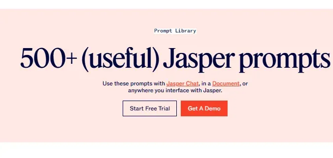 Jasper for On-Brand Marketing Prompts