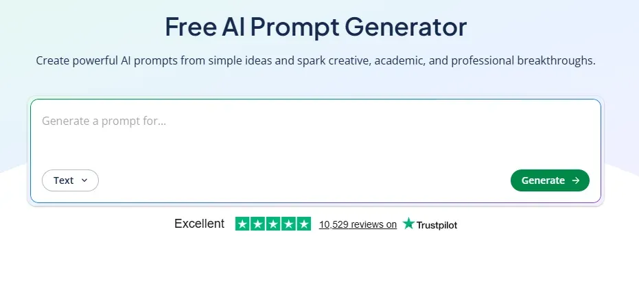 QuillBot AI Prompt Generator