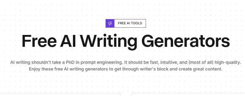 Copy.ai Writing Generator