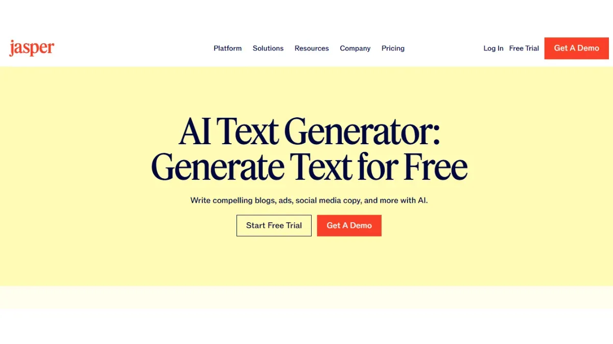 Jasper AI Text Enhancer