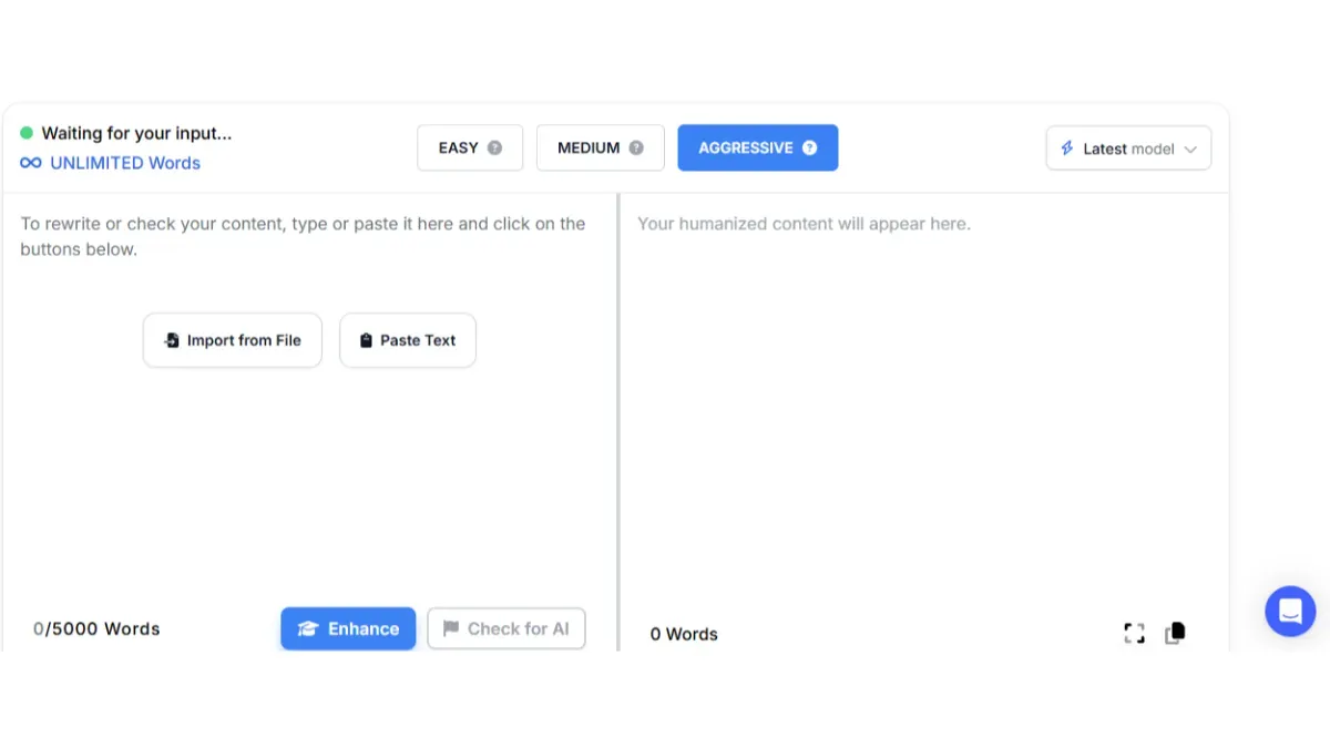 Phrasly AI Text Enhancer
