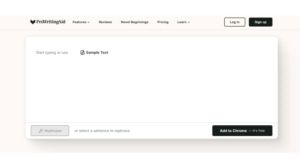 ProWritingAid Text Enhancer