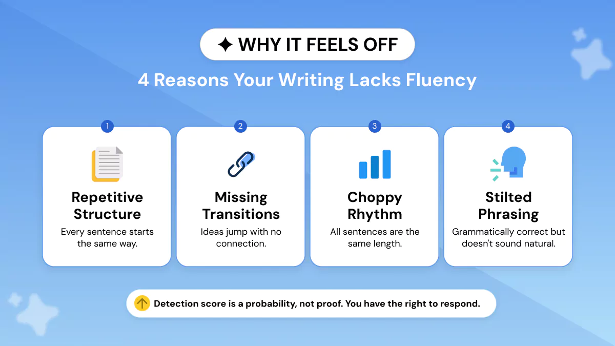 Why Your Writing Lacks Fluency
