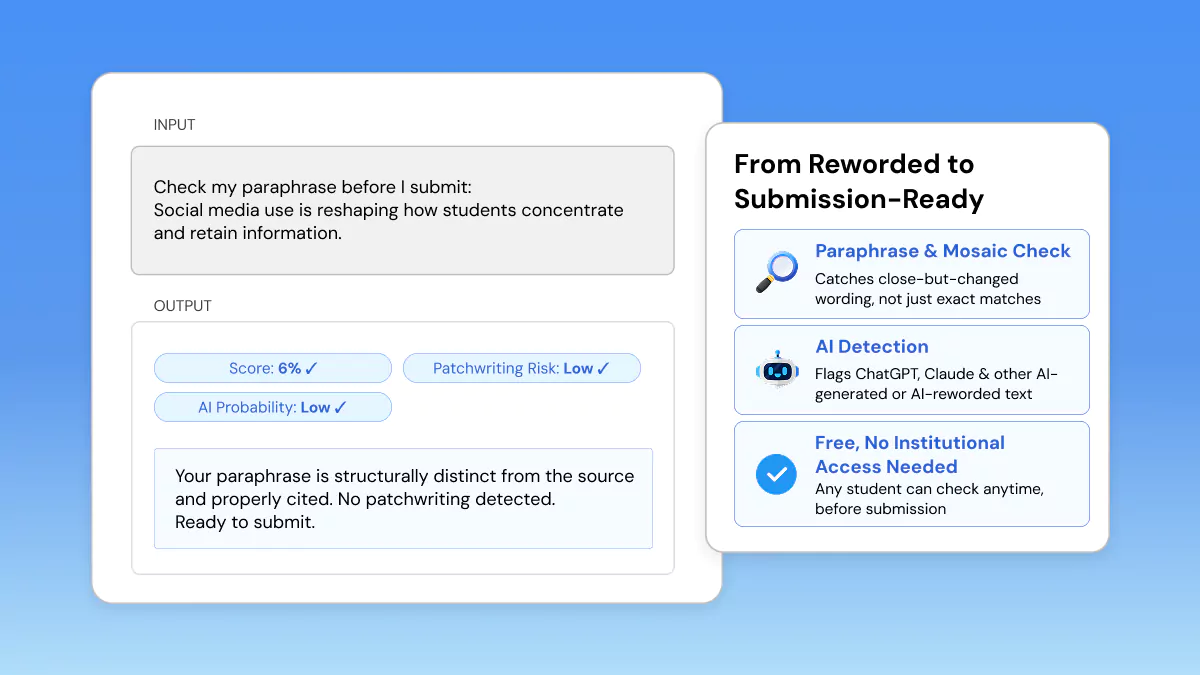 Check Before You Submit, with Phrasly
