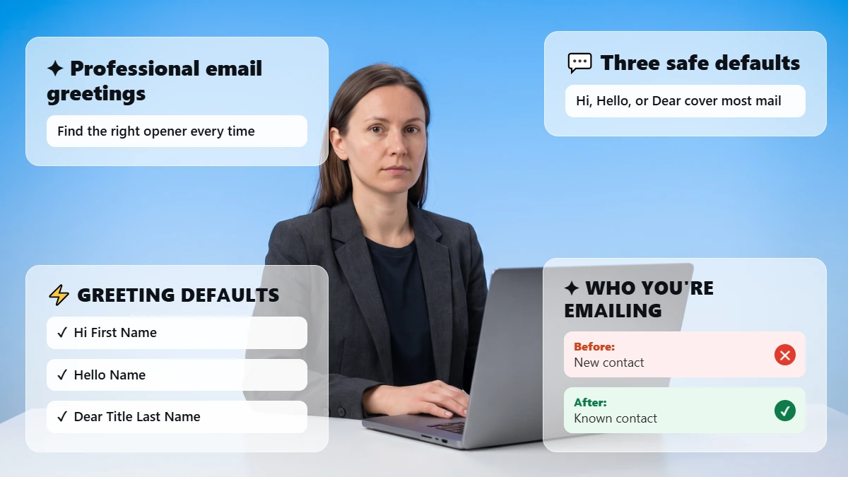 Emaiol Example Professional Email Greetings: 30+ Examples (2026)