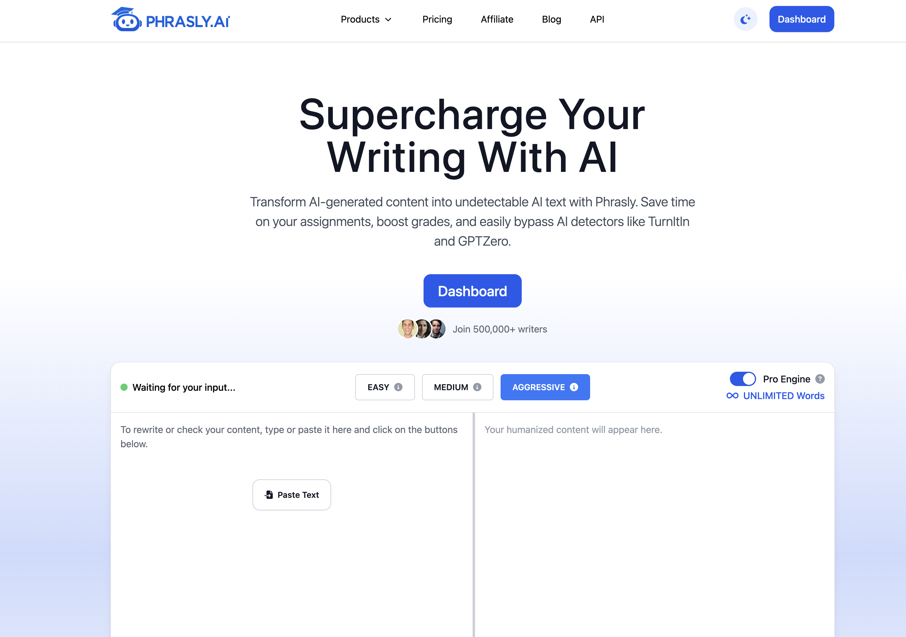 Phrasly.AI: Alternative to StealthGPT